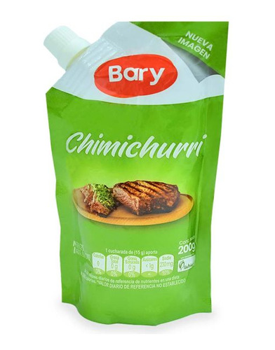 Salsa Chimichurri 200g Bary Cj 12 - g a $25