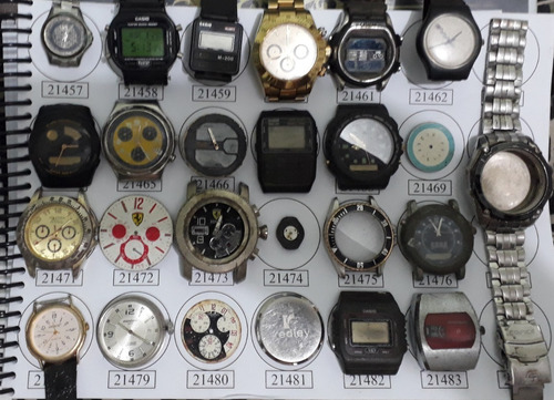 Lote 78 Sucatas Casio E Outros- Máquina Do Tempo