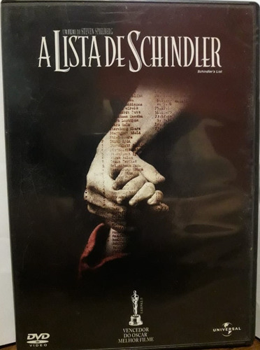 Dvd - A Lista De Schindler Duplo - Steven Spielberg