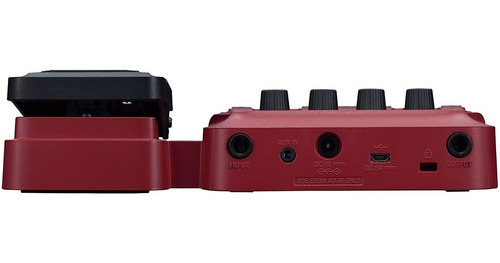 Pedal de efecto Zoom B1X Four rojo