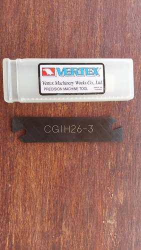 Lama P/inserto De Tronzado Marca Vertex Taiwan Cgih26-3