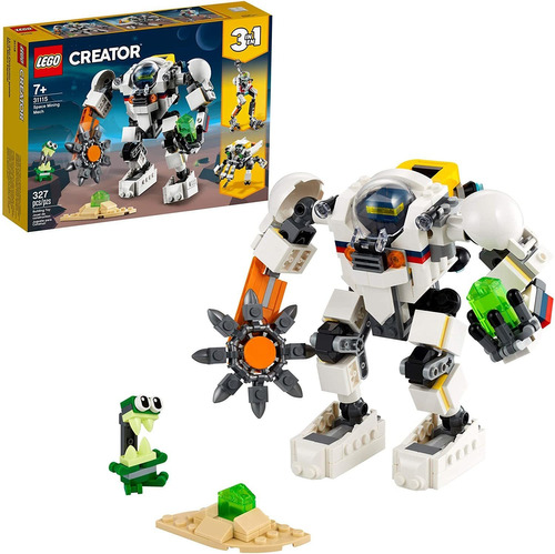 Lego Creator 3en1 Space Mining Mech 31115 (327 Piezas)
