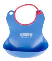 Comprar Babero De Silicona Cuello Ajustable Bolsillo Baby Innovation