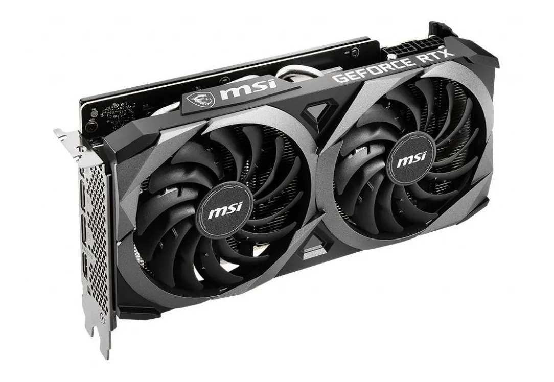 Nvidia MSI Ventus GeForce RTX 30 Series RTX 3070 GEFORCE RTX 3070 VENTUS 2X OC OC Edition
