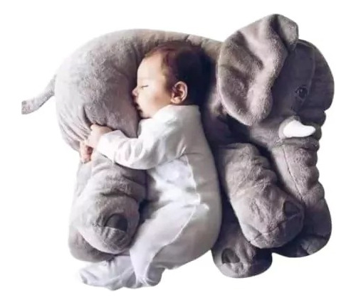 Peluche Elefante Almohada De Contención Y Apego Bebé Y Niño