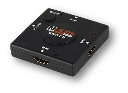 Divisor Switch Hdmi 3x1 Com Nf Original 15355