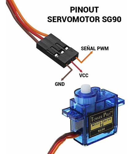 2pz Servomotor Sg90 Rc 9g