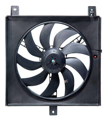 Eletroventilador C/ Defletor P/ Renault Kwid 1.0 12v 2019