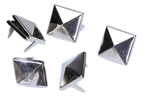 100x 12mm De Plata Con Rock Goth Leathercraft Nailhead