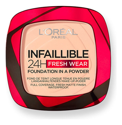 Loreal Paris Polvo Compacto Infallible 24h Fresh Wear