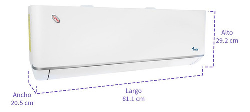 Aire Acondicionado, Frio 115 V, 1 Ton, Inverter, Mini Split