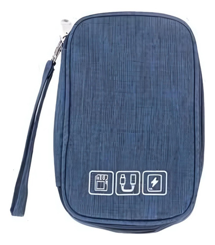Cartera De Viaje Tarjeteros Billetera Color Azul Marino