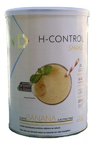 Shake De Banana Sem Lactose Hnd 450g Hinode Original