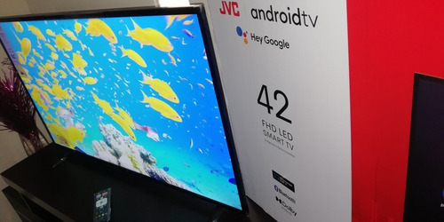 Imagen 2 de 8 de Tv Jvc Android + Smart 42 Comando De Voz