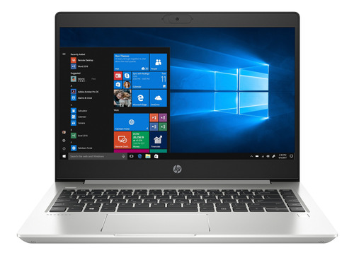 Imagen 1 de 7 de Laptop HP ProBook 440 G7 silver 14", Intel Core i5 10210U  8GB de RAM 512GB SSD, Intel UHD Graphics 620 1366x768px Windows 10 Pro