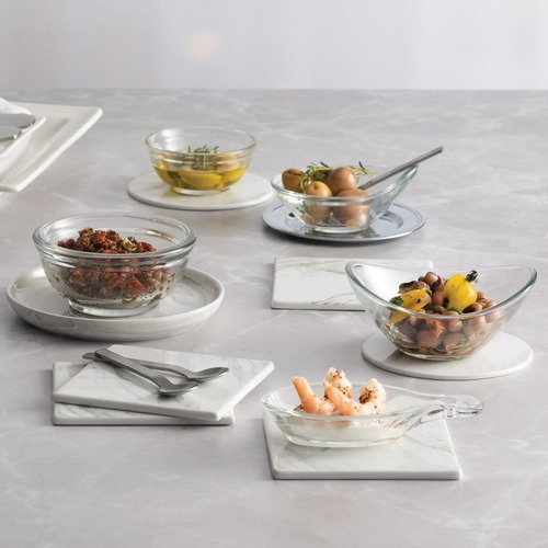 Imagen 6 de 7 de Set X 6 Unidades Mini Bowl Vidrio Dip 10 Cm Gastroboutique