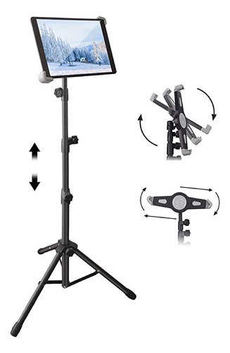 Trípie Ajustable Para Tablet, Ipad De 7-10 Pulgadas