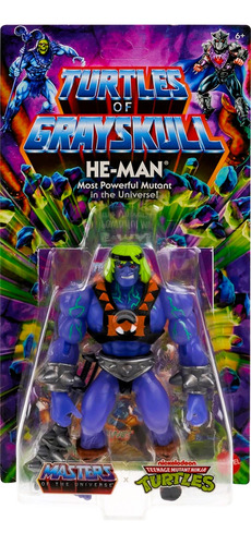 Masters Of The Universe Turtles Grayskull He Man (Usado)