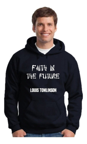Louis Tomlinson Buzo Canguro Con Capucha - Faith - Lt09