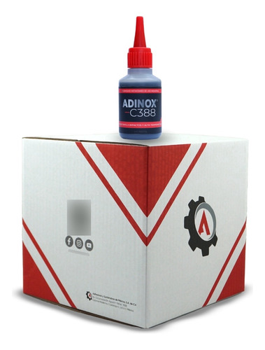 Caja Con 6 Botellas De Adinox® C388 En 50g
