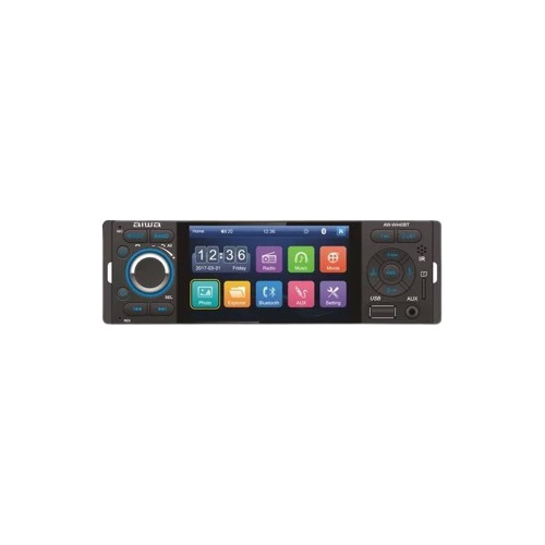 Radio Pantalla Tactil Lcd 4  Mp5 Usb Sd Aux Aiwa Aw-w440bt