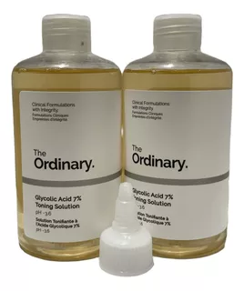 The Ordinary Exfoliante De Ácido Glicólico Pack 2(240ml C/u)