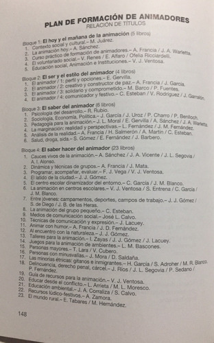 Libro Talleres Para La Animacion Formacion De Animadores