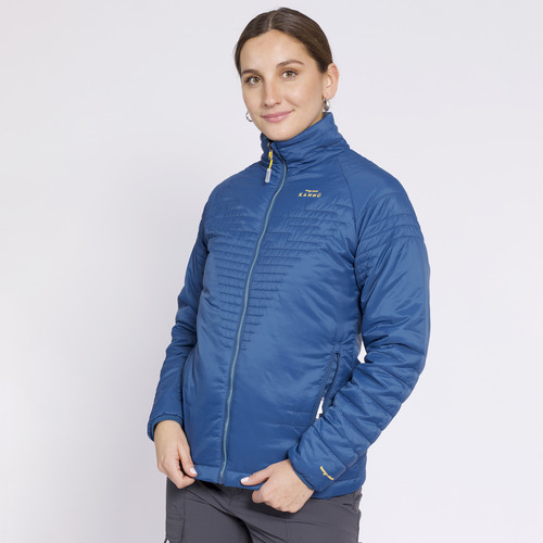 Parka Baker Double Face Mujer Azul Marino