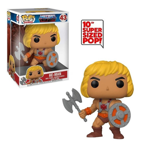 Heman Motu Master Universe 25cm Funko Pop #43 Collectoys