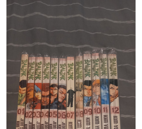 Coleccion Completa Manga X12 Tomos Baljak Manwha - Ed. Ivrea (Usado)