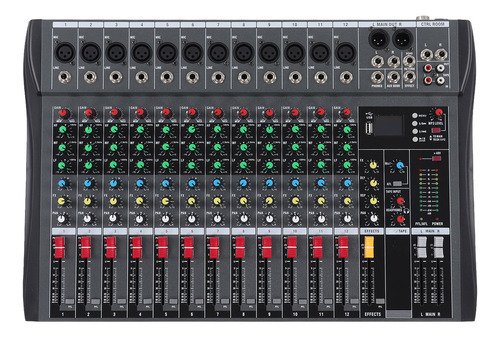 . Mezclador De Consola Profesional Con Sonido Con Función