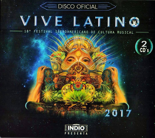 Disco Oficial Vive Latino 2017 Festival Edicion 2 Discos Cd