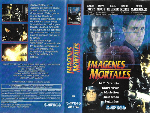 Imagenes Mortales Vhs Memory Run Karen Duffy Ciencia Ficción