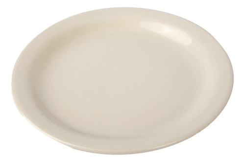 Set 12 Plato Trinche Almendra 5.5 18cm Libbey Ceramica Nr-7