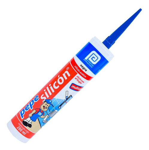 Pepe Silicón Pennsylvania 280 Ml 3 Pzs Negro