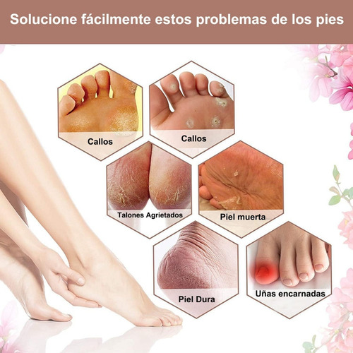 Kit 27 Herramientas Pedicura Lima Pies Cutícula Callos Talón
