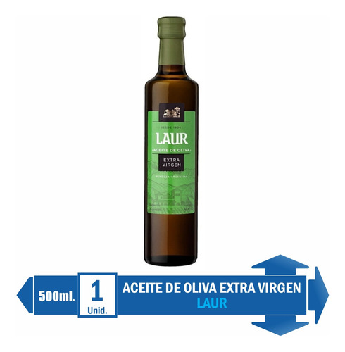 Aceite De Oliva Laur Extra Virgen X 500ml Sin Tac