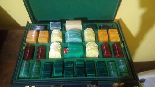Imagen 2 de 4 de Ruleta Poker Con Maletin De Fichas