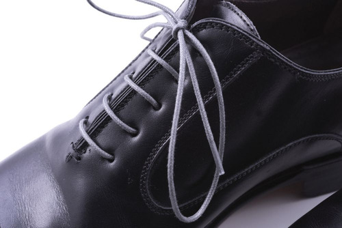 Agujetas Para Zapatos De Vestir Cola De Rata 110 Cm Gris