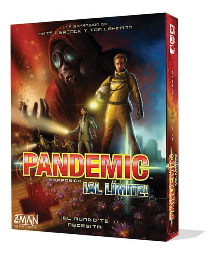 Juego De Mesa Nuevo Pandemic Al Limite 2-5 Personas Español