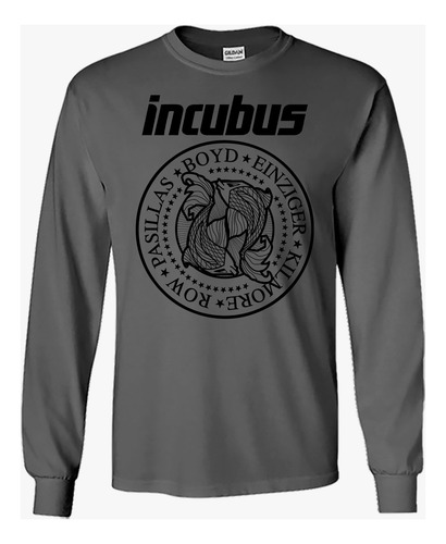Incubus Playera Manga Larga D03