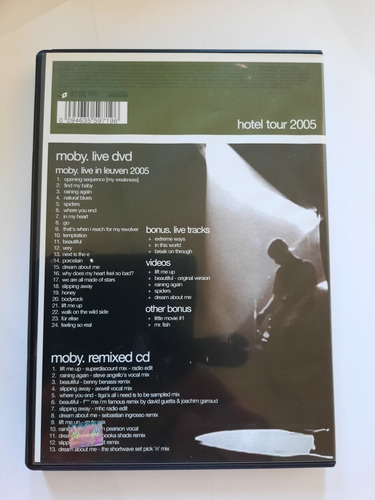 Moby / Live- Hotel Tour 2005 / Dvd