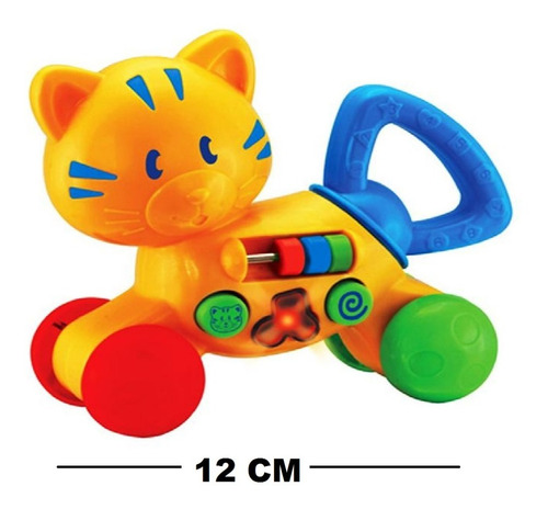 Imagen 4 de 6 de Gatito Musical De Arrastre Navystar Pilas Incluidas Playking