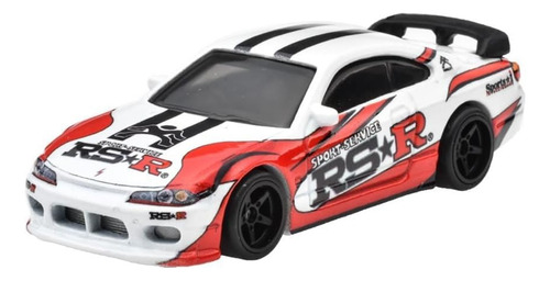Hot Wheels Premium 2 Pack Nissan 240sx #19 & Silvia S15 Rs*r Color Blanco