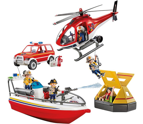 Playmobil Fire Rescue Mission Amazon Exclusive