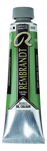 Tinta Óleo Talens Rembrandt 15ml S3 Escolha A Cor Cor Do Óleo Chromium Oxide Green 668