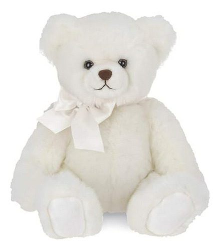 Peluche Oso Blanco 15.5'', Vintage Y Regaloimiento