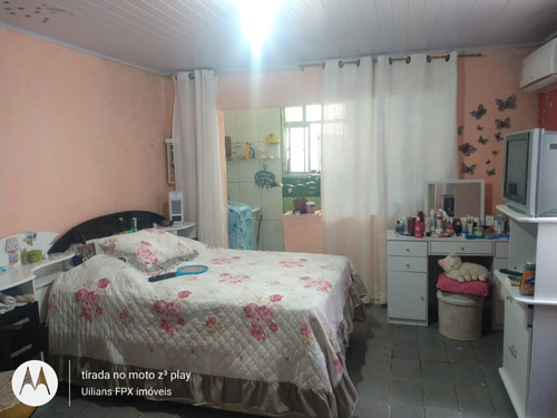 Imagem 6 de 13 de Casa Na Praia À 1,3 Km Do Mar, Aceita Entrada E Parcelas, No Jardim Das Palmeiras Em Itanhaém