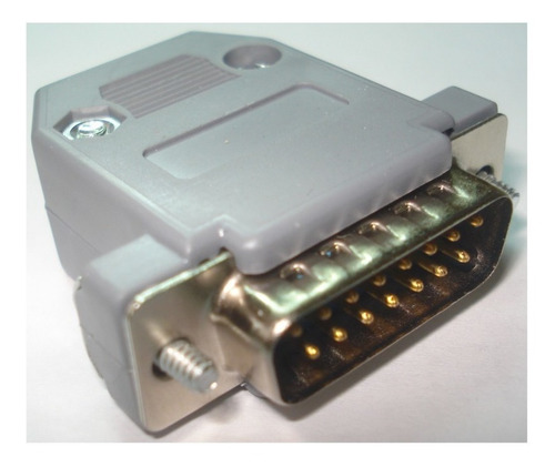 Conectores Db15 Hembra Y Macho Para Soldar Con Cubierta