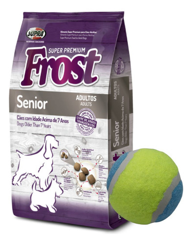 Alimento Frost Perro Senior 2,5 Kg + Regalo